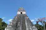 O Templo I, o mais famoso das ruínas mayas de Tikal, na Guatemala